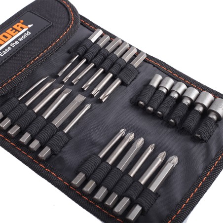 26PCS Ratchet Screwdriver And Bits Set FINDER