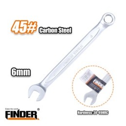 MATT COMBINATION WRENCH 6MM