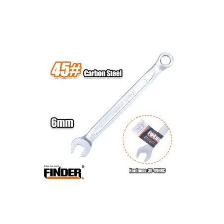 MATT COMBINATION WRENCH 6MM