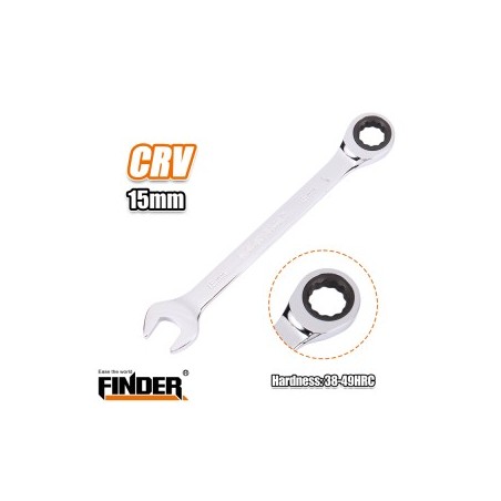 RATCHET COMINATION WRENCH 15MM FINDER