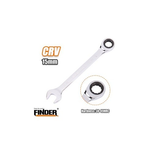 RATCHET COMINATION WRENCH 15MM FINDER