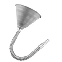 Iron Funnel Metal With Flex Pipe