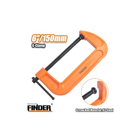 مربط حرف سي  6" FINDER