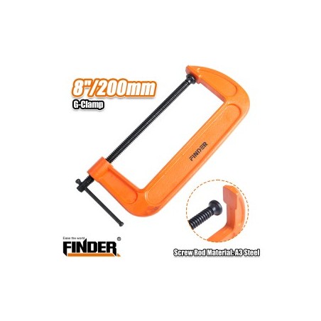 مربط حرف سي  8" FINDER