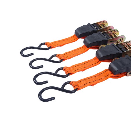 RATCHET TIE DOWN  1"  4 pcs  FINDER