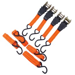 RATCHET TIE DOWN  1"  4 pcs  FINDER