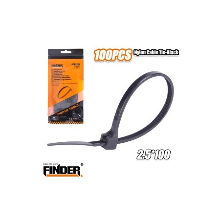 CABLE TIE 2.5MM 10SM FINDER