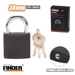 IRON PADLOCK 38 MM FINDER