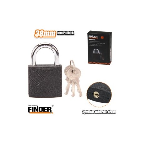 IRON PADLOCK 38 MM FINDER