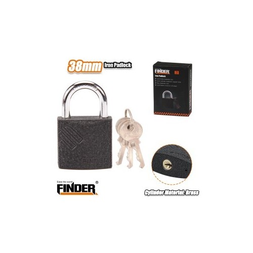 IRON PADLOCK 38 MM FINDER