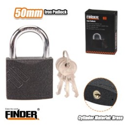 IRON PADLOCK 50 MM FINDER