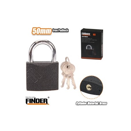 IRON PADLOCK 50 MM FINDER