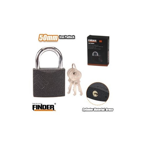 IRON PADLOCK 50 MM FINDER