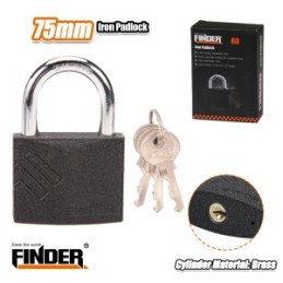 IRON PADLOCK 75 MM FINDER