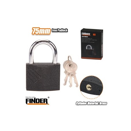 IRON PADLOCK 75 MM FINDER