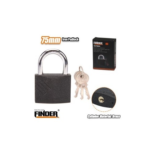 IRON PADLOCK 75 MM FINDER