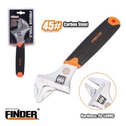 Adjustable Wrench 8" Half Blister