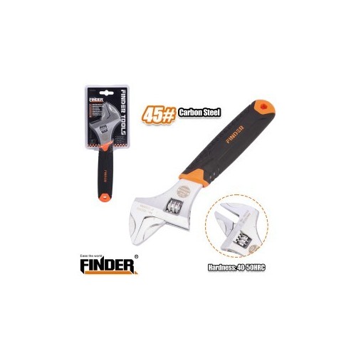 Adjustable Wrench 8" Half Blister