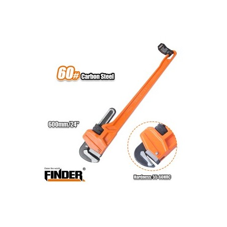 Heavy Duty Pipe Wrench 24" FINDER