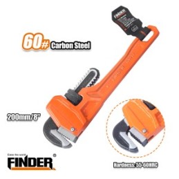 Heavy Duty Pipe Wrench 8" FINDER