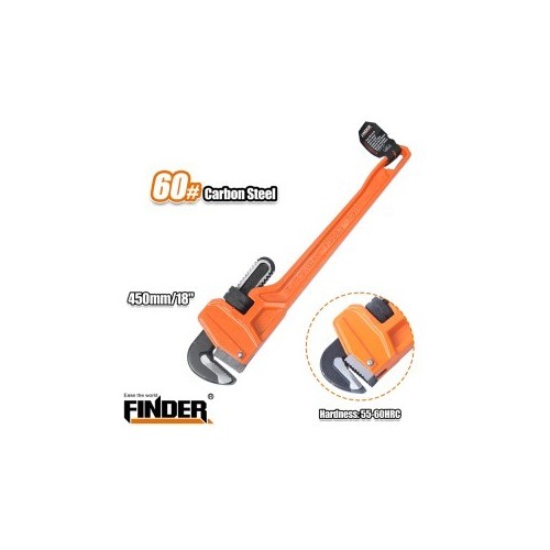 Heavy Duty Pipe Wrench 18" FINDER