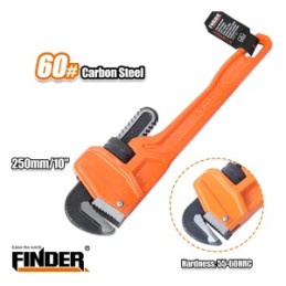 Heavy Duty Pipe Wrench 10" FINDER