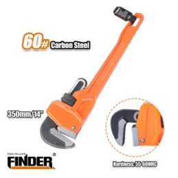 Heavy Duty Pipe Wrench 14" FINDER