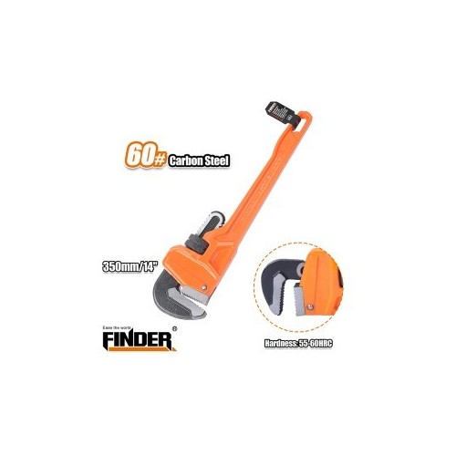 Heavy Duty Pipe Wrench 14" FINDER