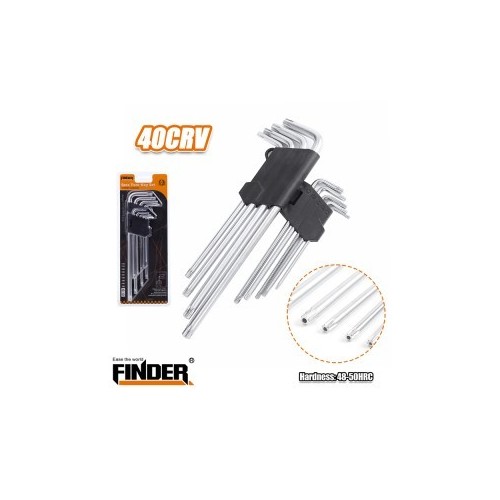 TORX KEY SET LONG FINDER