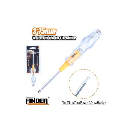 Electrometric Detector & screwdriver 4*160mm finder