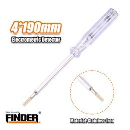 Electrometric Detector & screwdriver 4*190MM FINDER