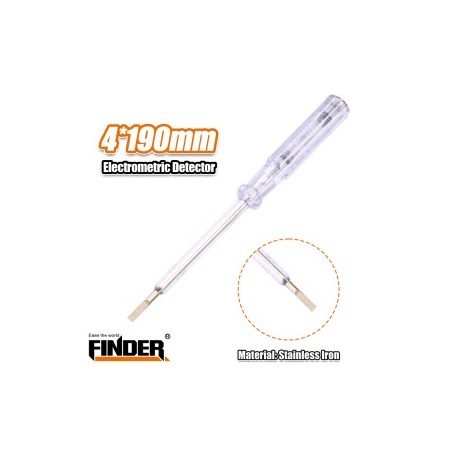 Electrometric Detector & screwdriver 4*190MM FINDER