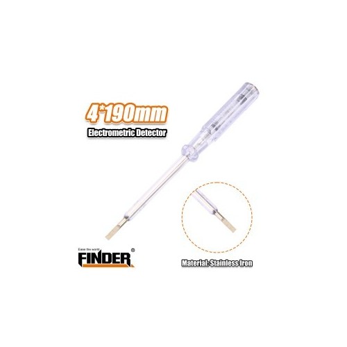 Electrometric Detector & screwdriver 4*190MM FINDER