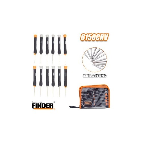 Professional screwdriver 12psc FINDER