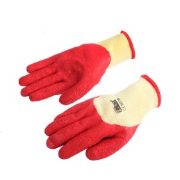 HEAVEY DUTY LATEX GLOVES RED FINDER