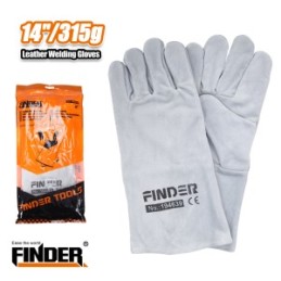 Leather Welding Gloves 14" FINDER