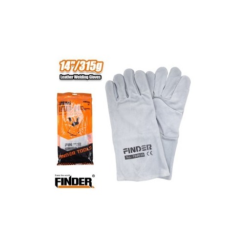 Leather Welding Gloves 14" FINDER