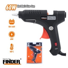 HOT MELT GLUE GUN  60W FINDER