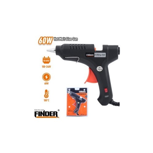 HOT MELT GLUE GUN  60W FINDER