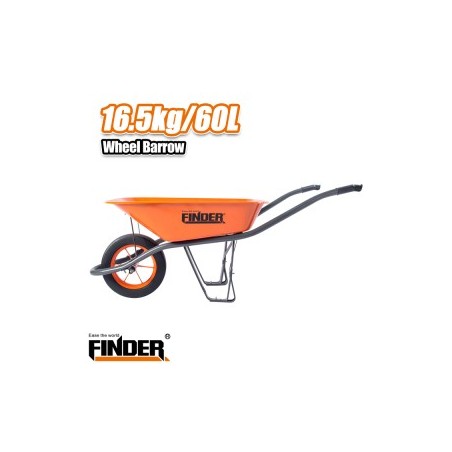 WHEEL BARROW 60LTR FINDER