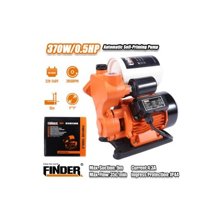 مضخة ماء اوتوماتيك FINDER 370W 0.5HP