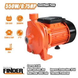 مضخة ماء  0.75HP فراشة عريض FINDER