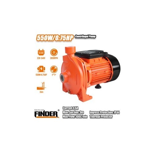 مضخة ماء  0.75HP فراشة عريض FINDER