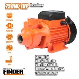 مضخة ماء  1.0HP فراشة رفيع FINDER