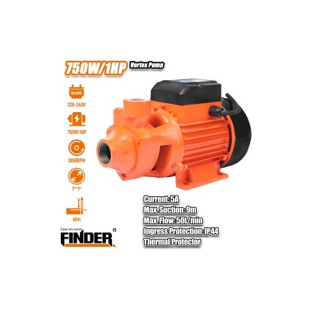 مضخة ماء  1.0HP فراشة رفيع FINDER