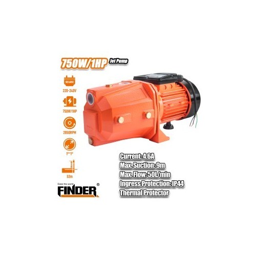 مضخة ماء جت FINDER 1HP 750W