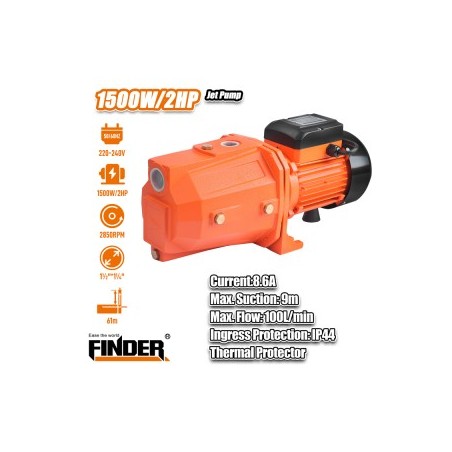 مضخة ماء جت FINDER 2HP 1500W