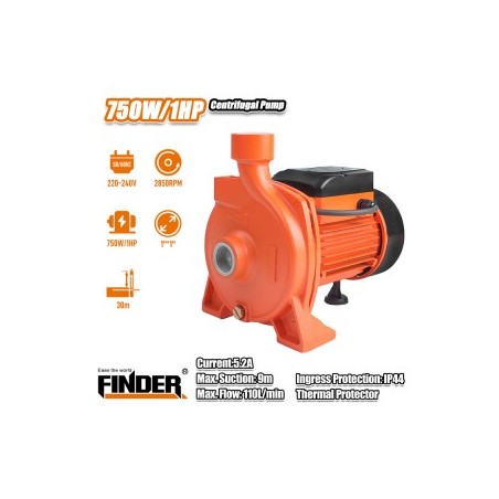 مضخة ماء  1.0HP فراشة عريض FINDER