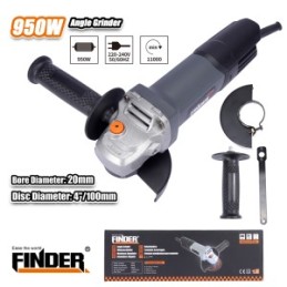 ANGLE GRINDER 4"  950W FINDER