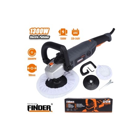 ANGLE GRINDER 7" 1300W FINDER